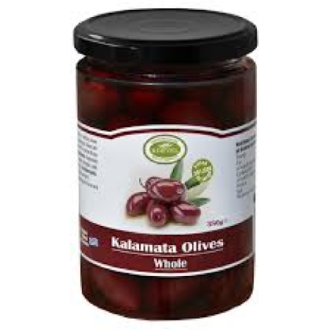 MOTOLA KALAMATA IN GLASS JARS 560G